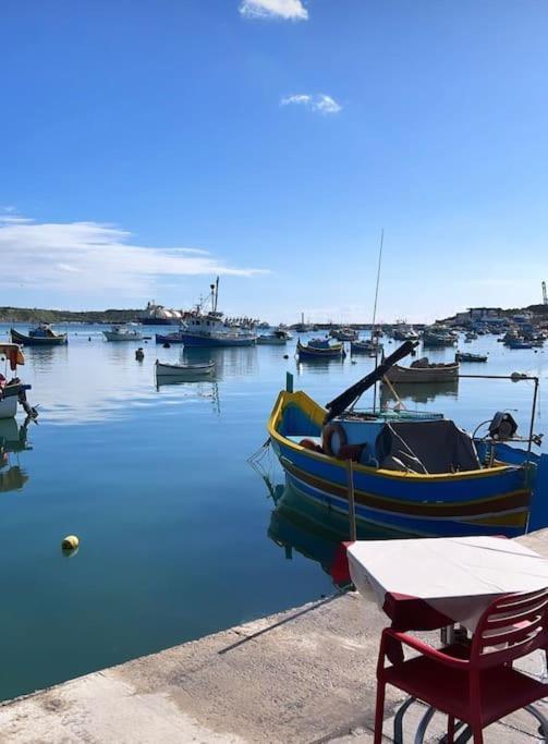 Viewline Seaview Modern 3 Bedroom Apartment Marsaxlokk Exteriör bild